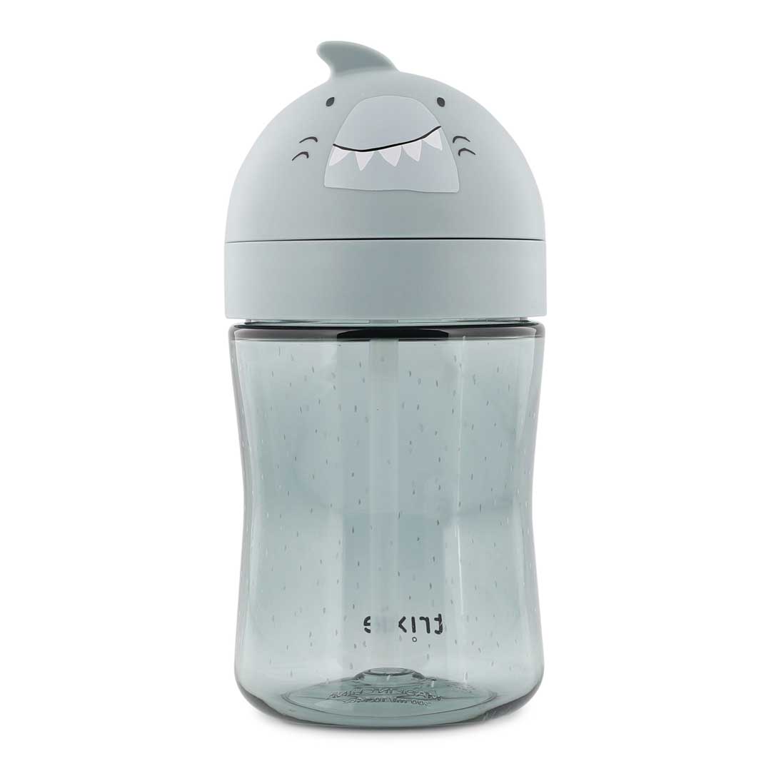 Vaso con pajita - Mr. Shark